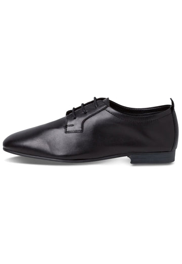 Tamaris Halbschuhe Leder Schwarz - surf4shoes