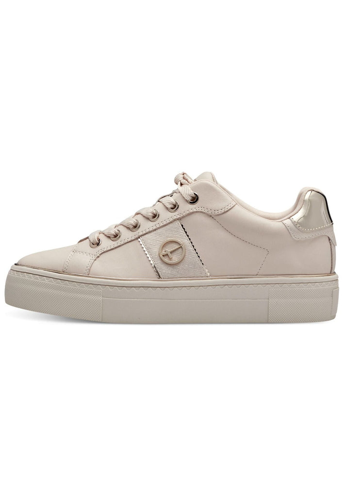 Tamaris Sneaker Leder/Synthetik Ivory - surf4shoes