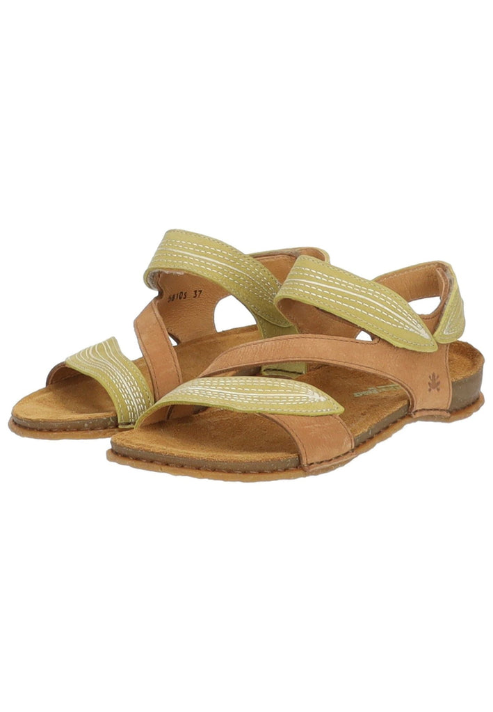 El Naturalista Sandalen Leder Gelb/Braun - surf4shoes