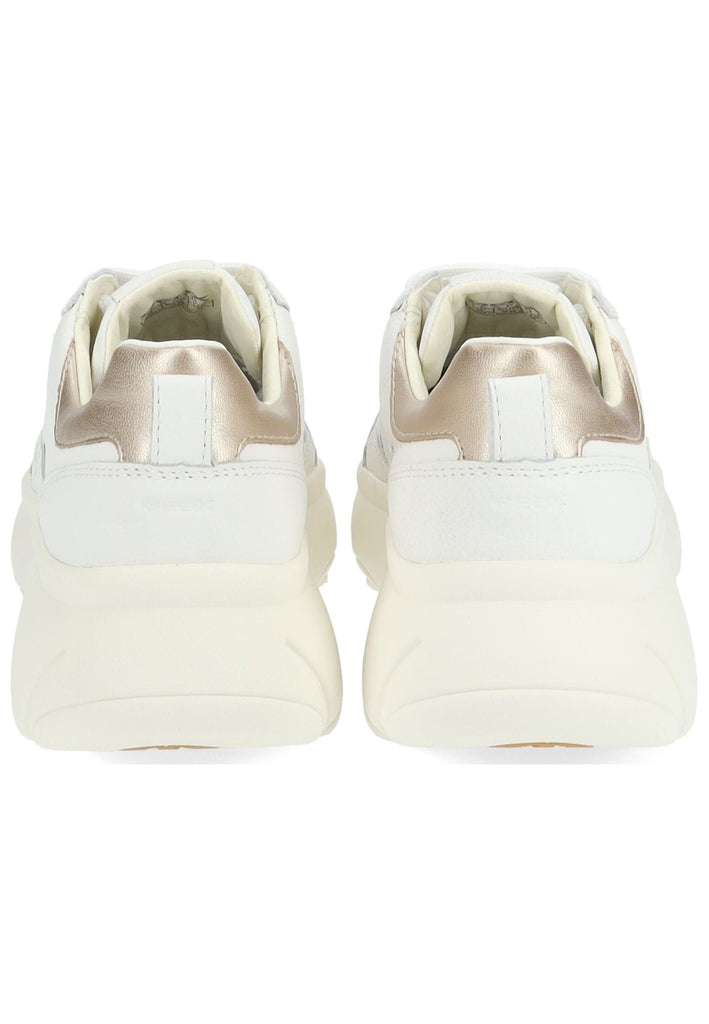 Geox Sneaker Leder/Mesh Weiß - surf4shoes