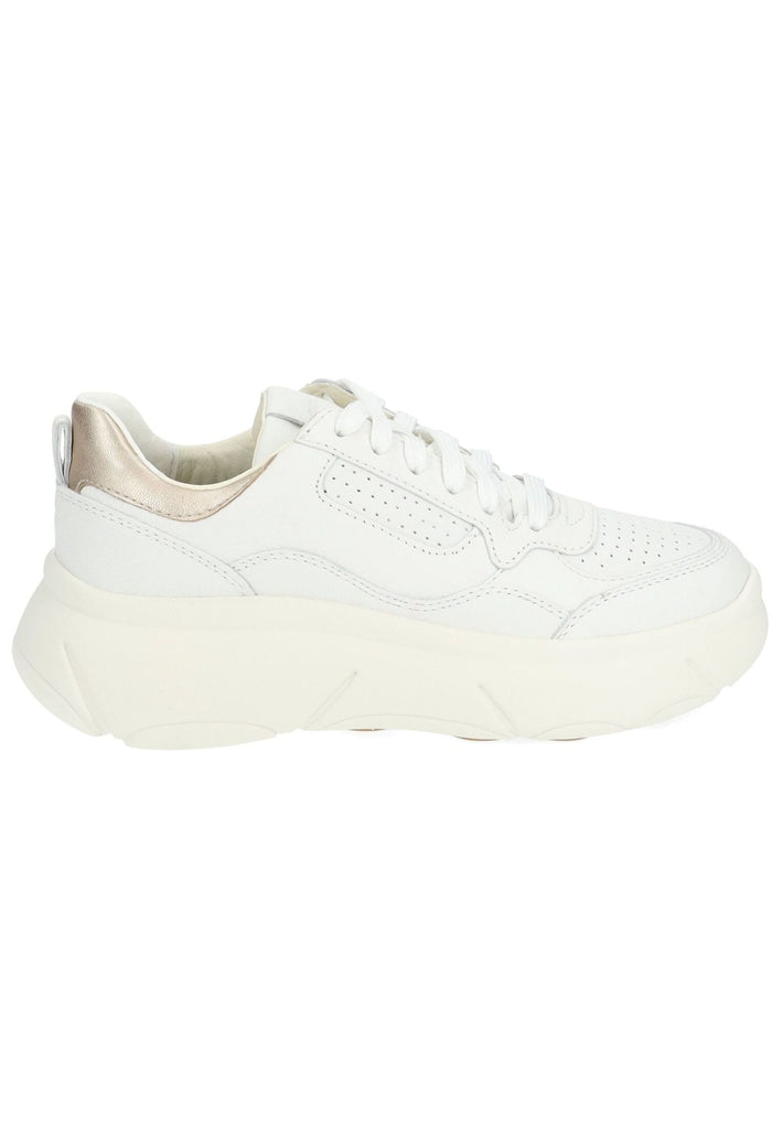 Geox Sneaker Leder/Mesh Weiß - surf4shoes