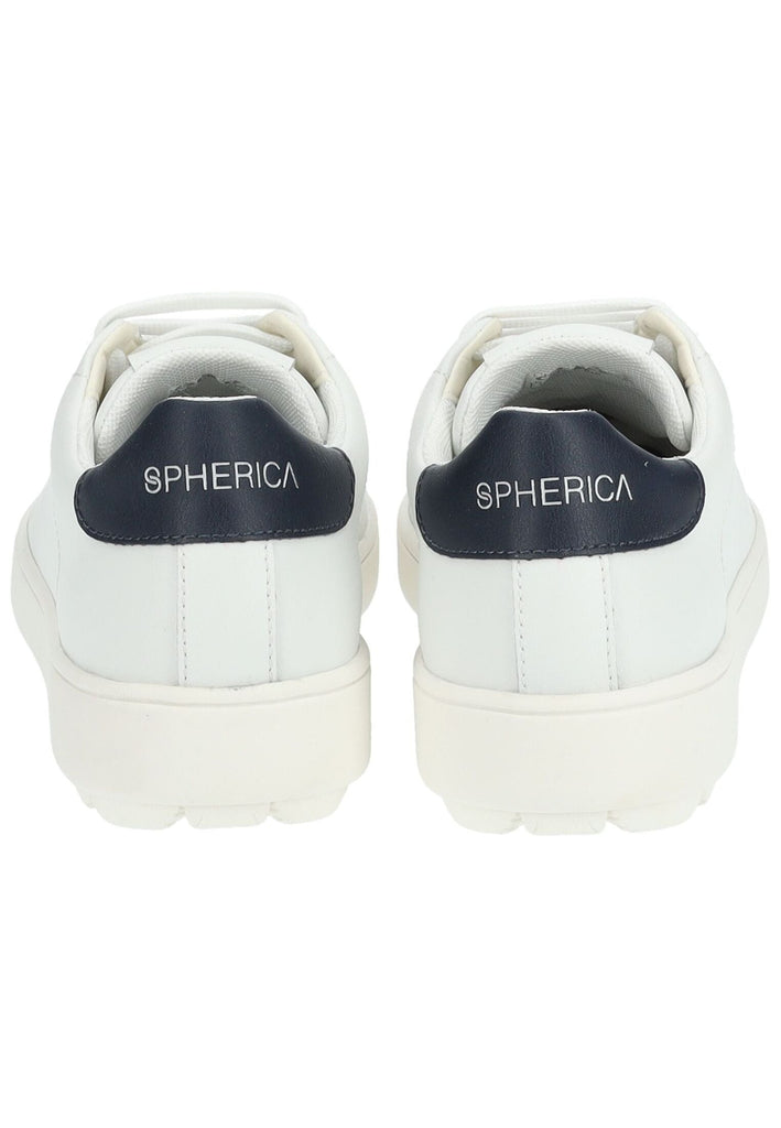 Geox Sneaker Leder/Synthetik Weiß/Navy - surf4shoes