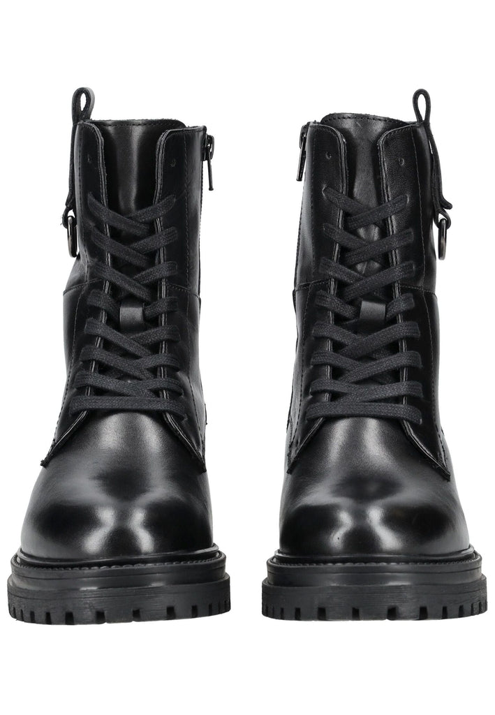 Geox Stiefelette Leder Schwarz Warmfutter - surf4shoes