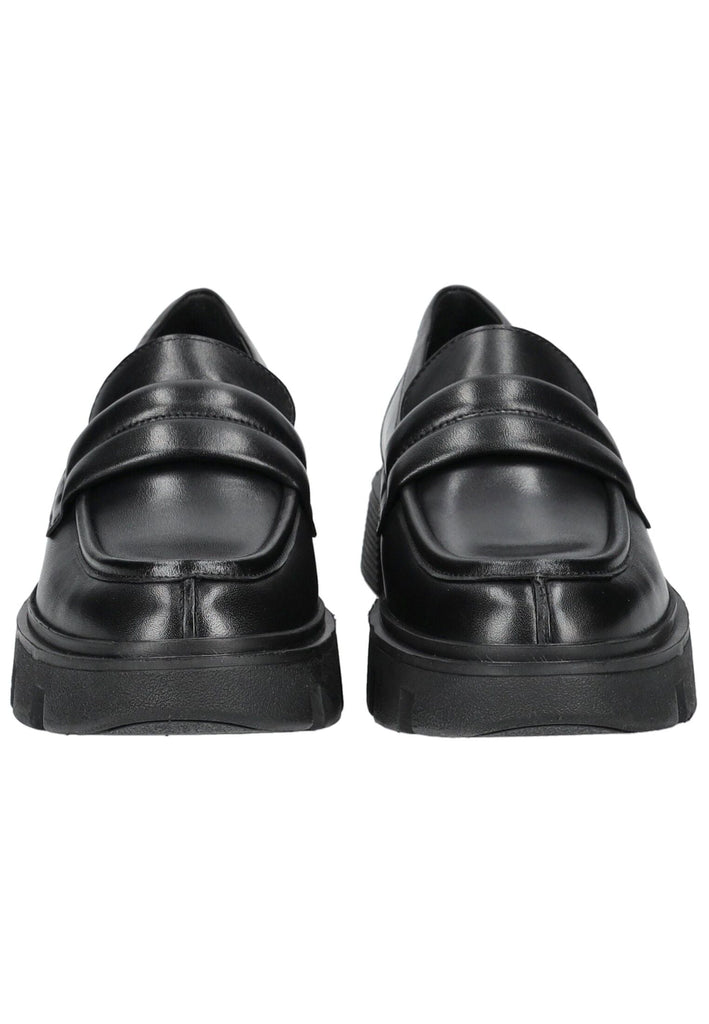 Geox Slipper Leder Schwarz - surf4shoes
