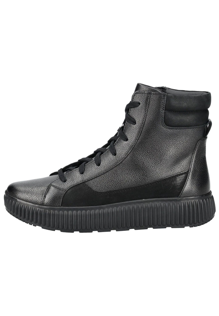Geox Stiefelette Leder Schwarz - surf4shoes
