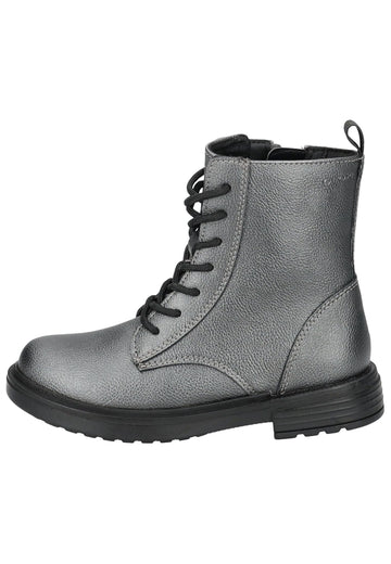 Geox Stiefelette Lederimitat Gunmetal - surf4shoes