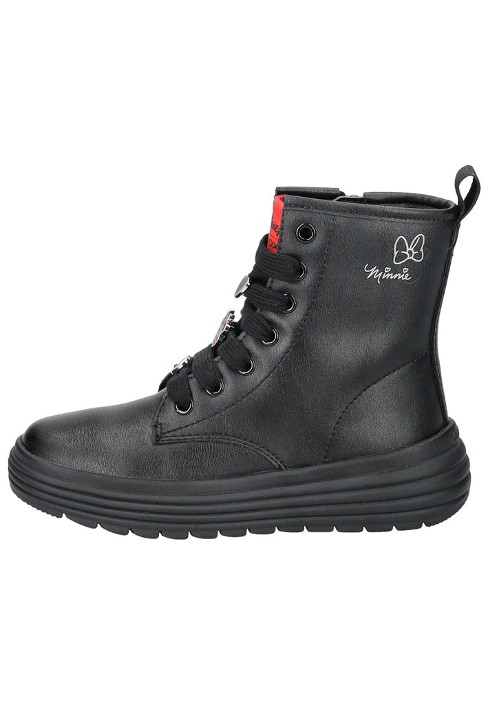 Geox Stiefelette Lederimitat Schwarz - surf4shoes