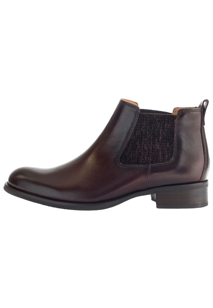 Gabor Stiefelette Leder/Textil Kastanie - surf4shoes