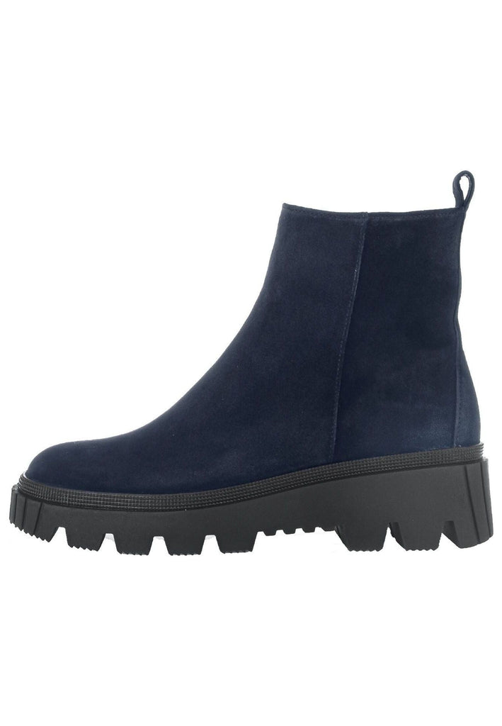 Gabor Stiefelette Veloursleder Pazifik Warmfutter - surf4shoes