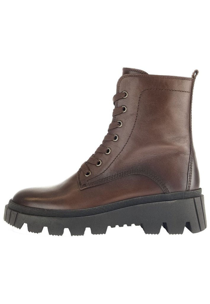 Gabor Stiefelette Nappaleder Braun Warmfutter - surf4shoes