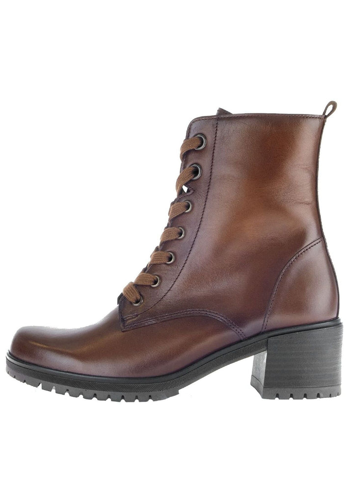 Gabor Stiefelette Nappaleder Braun Warmfutter - surf4shoes