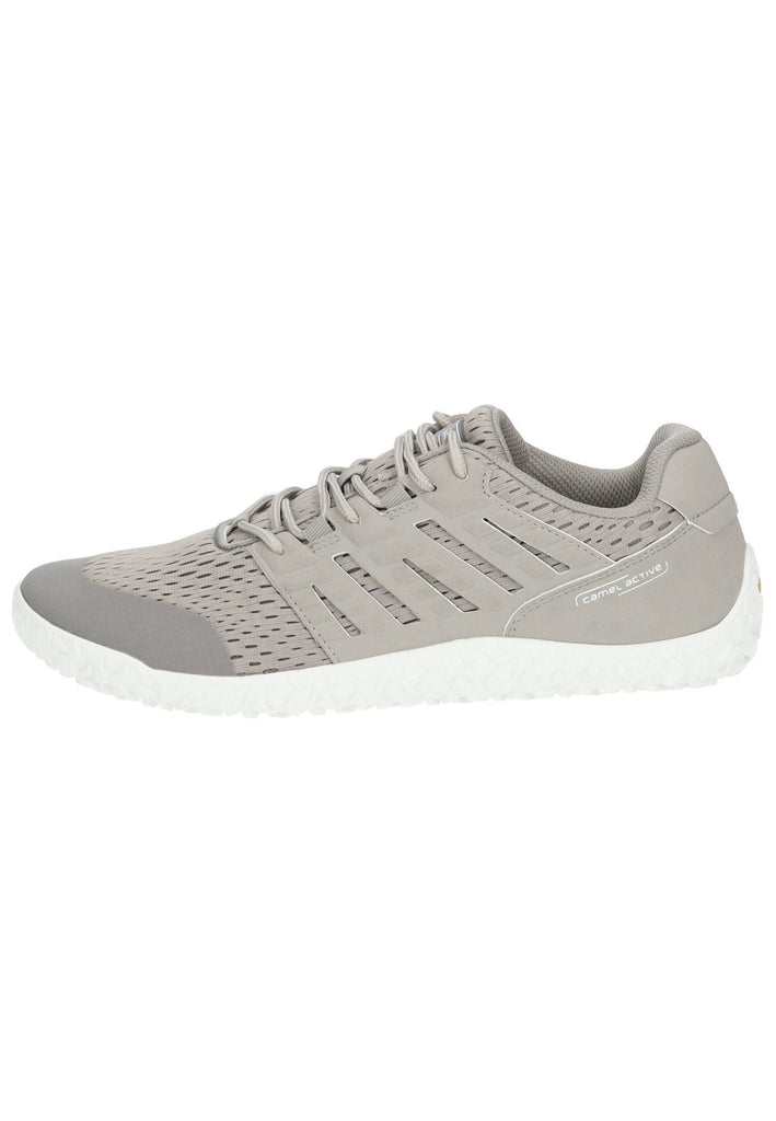 camel active Sneaker Lederimitat/Textil Grau - surf4shoes