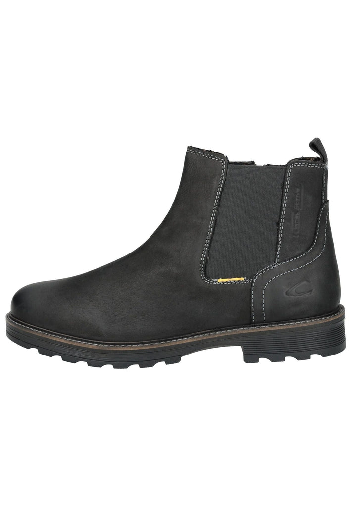 camel active Stiefelette Leder Schwarz - surf4shoes