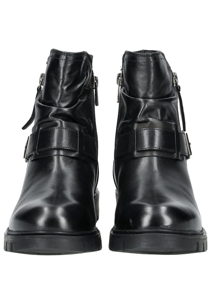 camel active Stiefelette Nappaleder Schwarz - surf4shoes