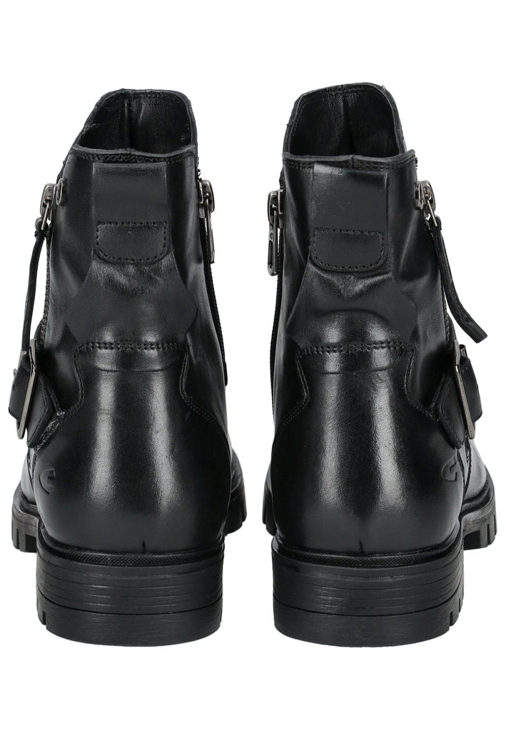 camel active Stiefelette Nappaleder Schwarz - surf4shoes