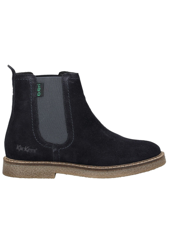 Kickers Stiefelette Veloursleder/Textil Marine - surf4shoes