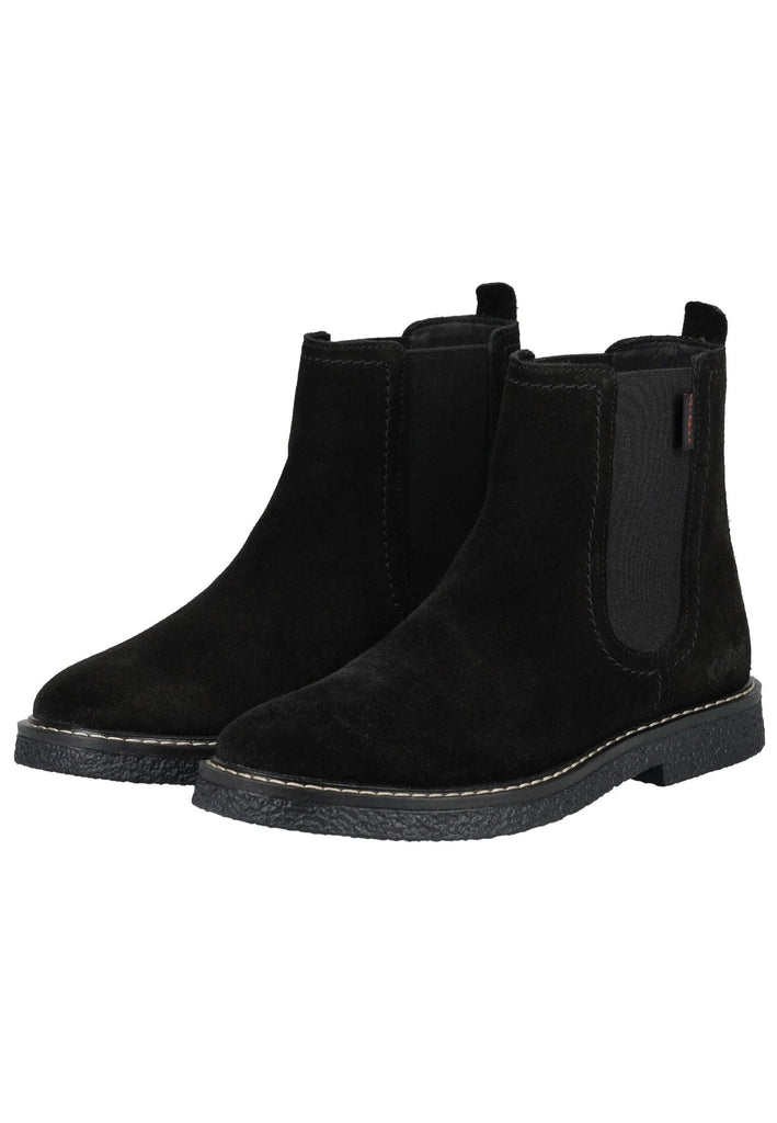 Kickers Stiefelette Veloursleder/Textil Schwarz - surf4shoes