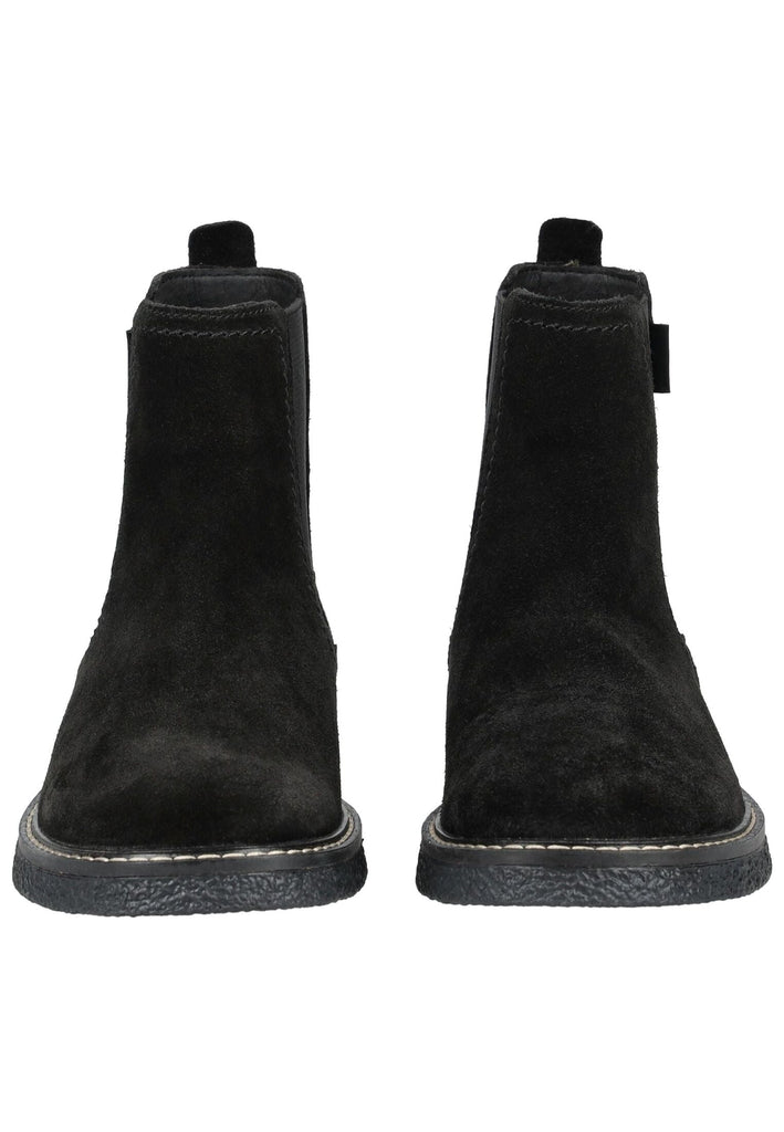 Kickers Stiefelette Veloursleder/Textil Schwarz - surf4shoes