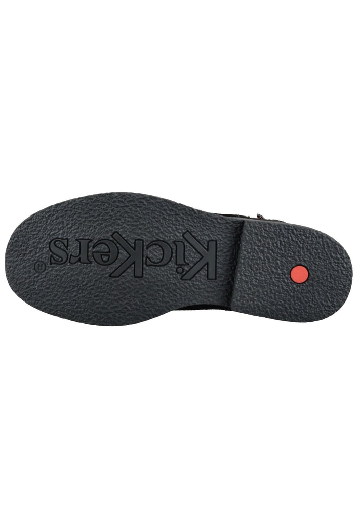 Kickers Stiefelette Veloursleder/Textil Schwarz - surf4shoes