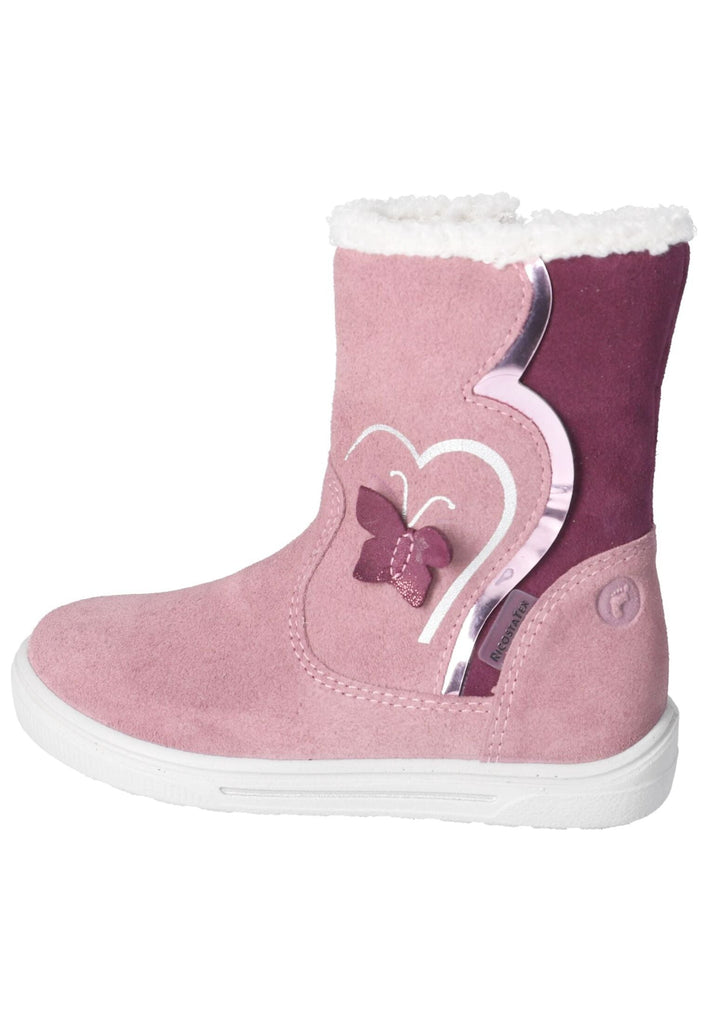 Ricosta Stiefel Leder Rosa Warmfutter - surf4shoes
