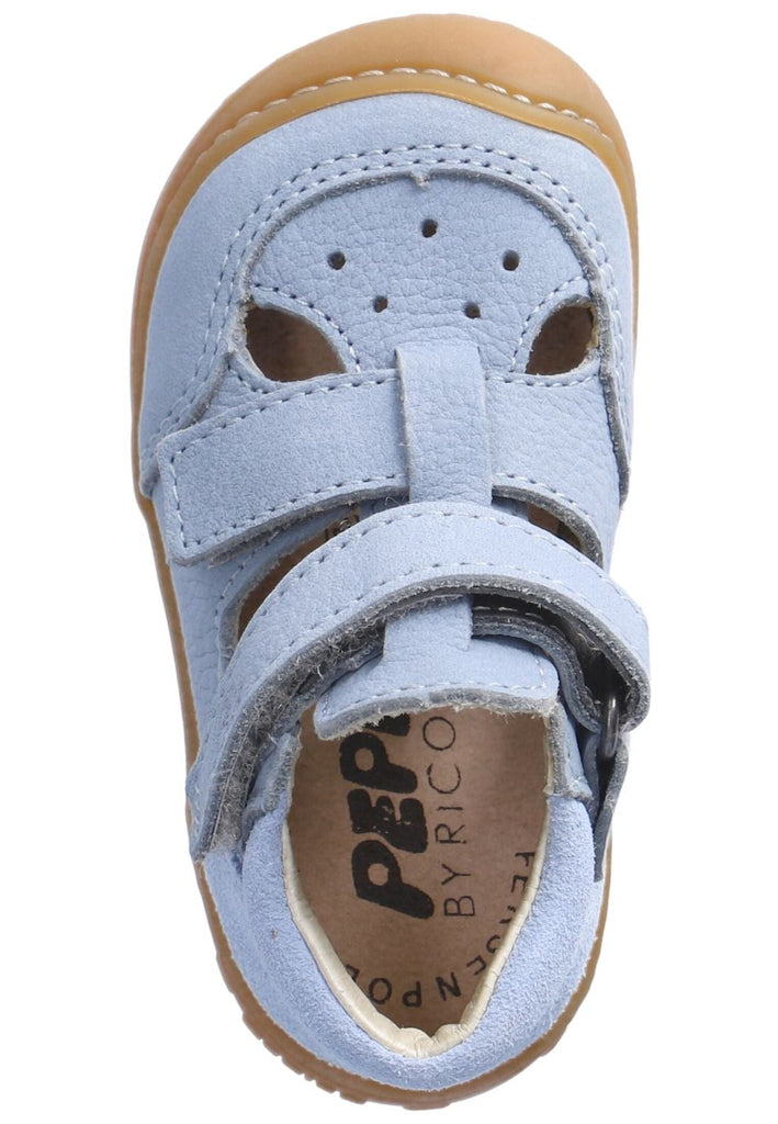 Pepino Halbschuhe Leder Hellblau - surf4shoes