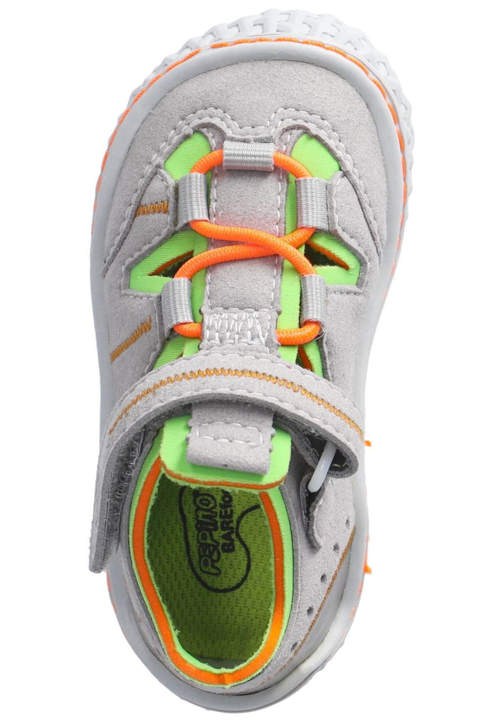 Pepino Halbschuhe Lederimitat/Textil Hellgrau - surf4shoes