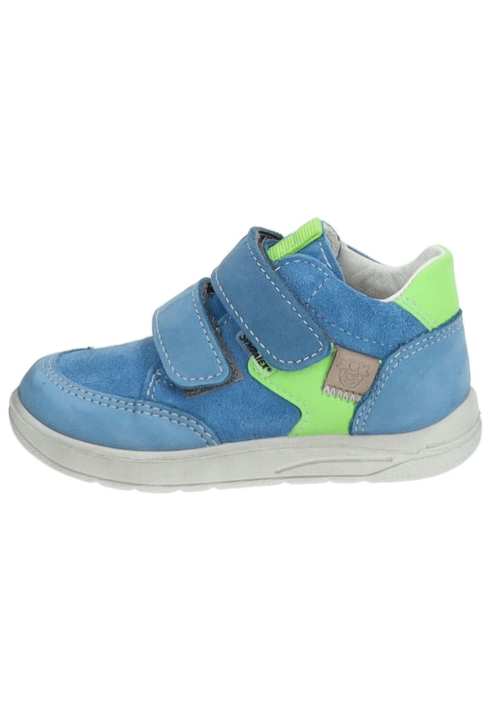 Pepino Halbschuhe Leder/Textil Blau/Lime - surf4shoes