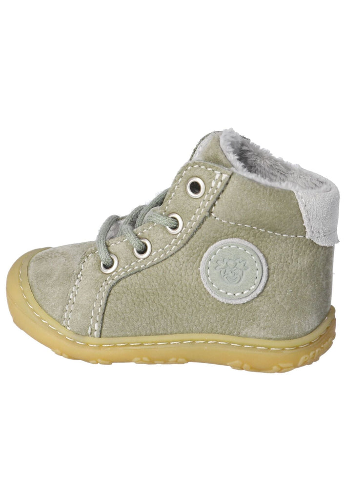 Pepino Stiefelette Veloursleder/Textil Grün/Grau Warmfutter - surf4shoes
