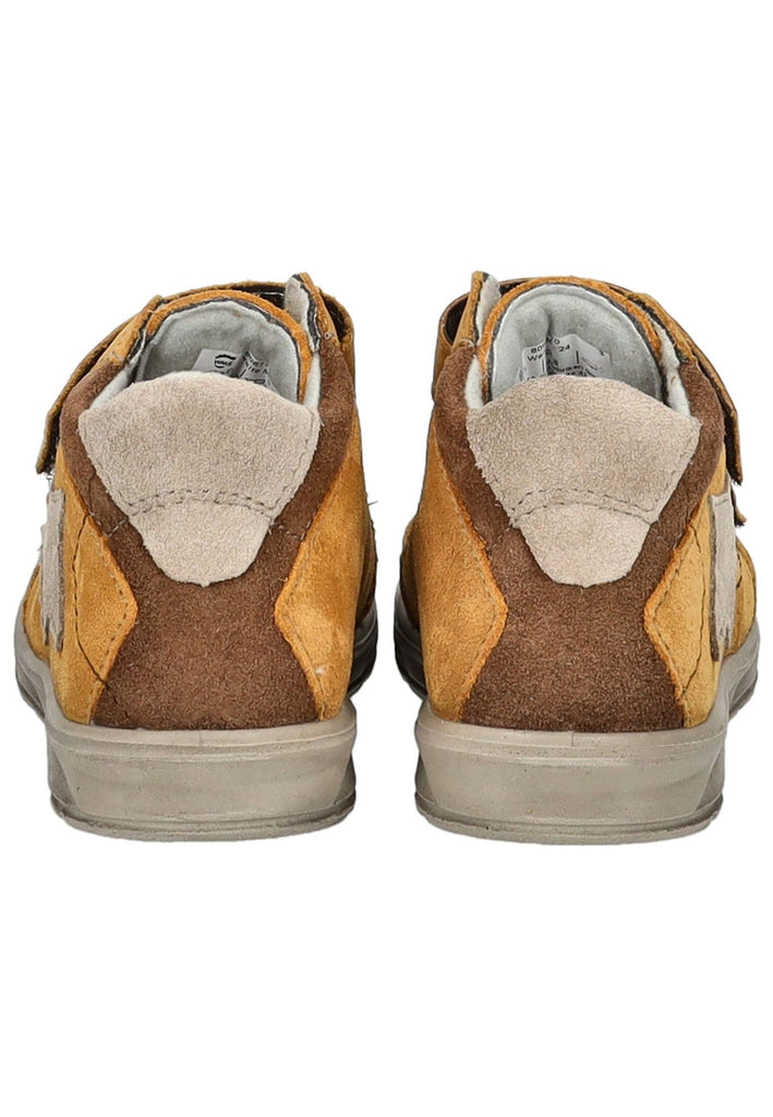 Pepino Halbschuhe Nubukleder/Textil Senf - surf4shoes