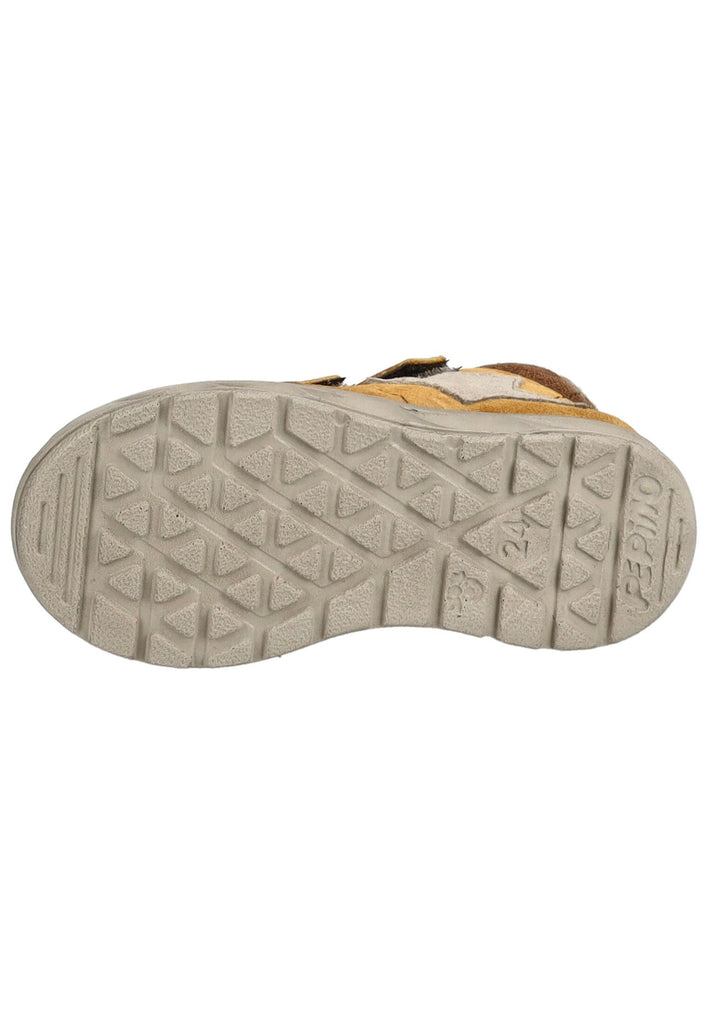Pepino Halbschuhe Nubukleder/Textil Senf - surf4shoes