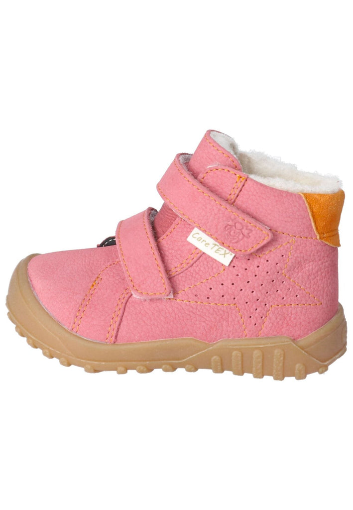 Pepino Stiefelette Veloursleder/Textil Rose Warmfutter - surf4shoes