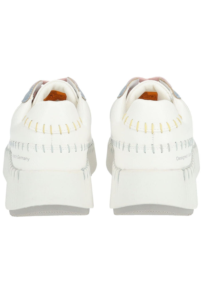 Dockers Sneaker Leder/Synthetik Weiß Kombi - surf4shoes