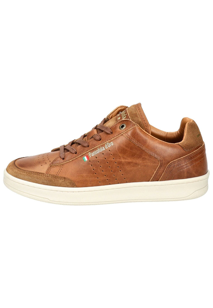 Pantofola d Oro Sneaker Leder Cognac - surf4shoes