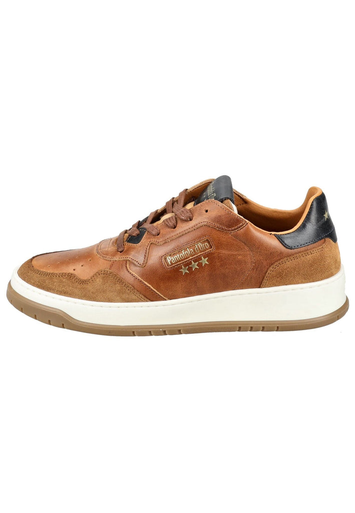 Pantofola d Oro Sneaker Leder Cognac - surf4shoes