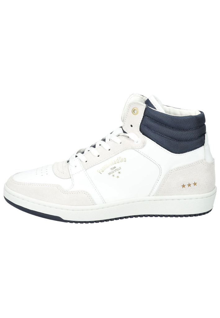 Pantofola d Oro Sneaker Leder/Textil Weiß/Grau - surf4shoes