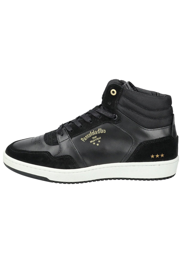 Pantofola d Oro Sneaker Leder/Textil Schwarz - surf4shoes