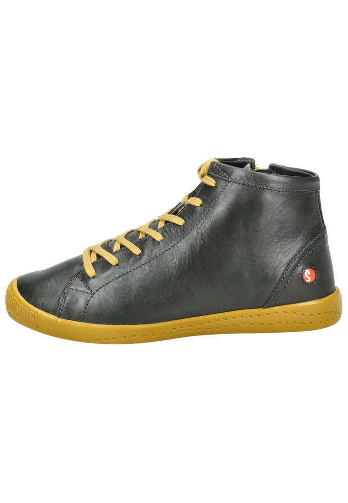 softinos Stiefelette Leder Dunkelgrau - surf4shoes