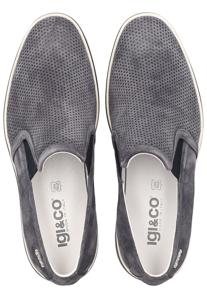 IGI&CO Slipper Veloursleder Jeans - surf4shoes