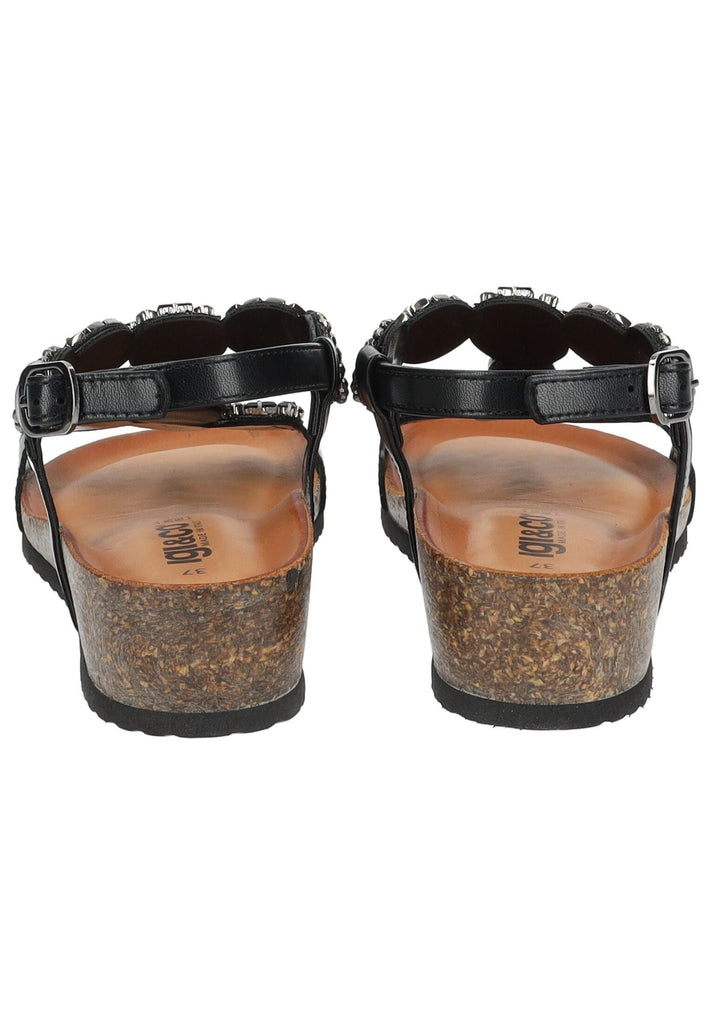 IGI&CO Zehensteg Leder/Synthetik Schwarz - surf4shoes