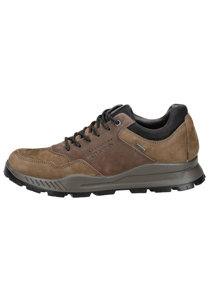 IGI&CO Sneaker Nubukleder/Textil Fango - surf4shoes