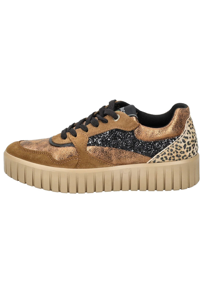 IGI&CO Sneaker Veloursleder/Textil Cognac - surf4shoes