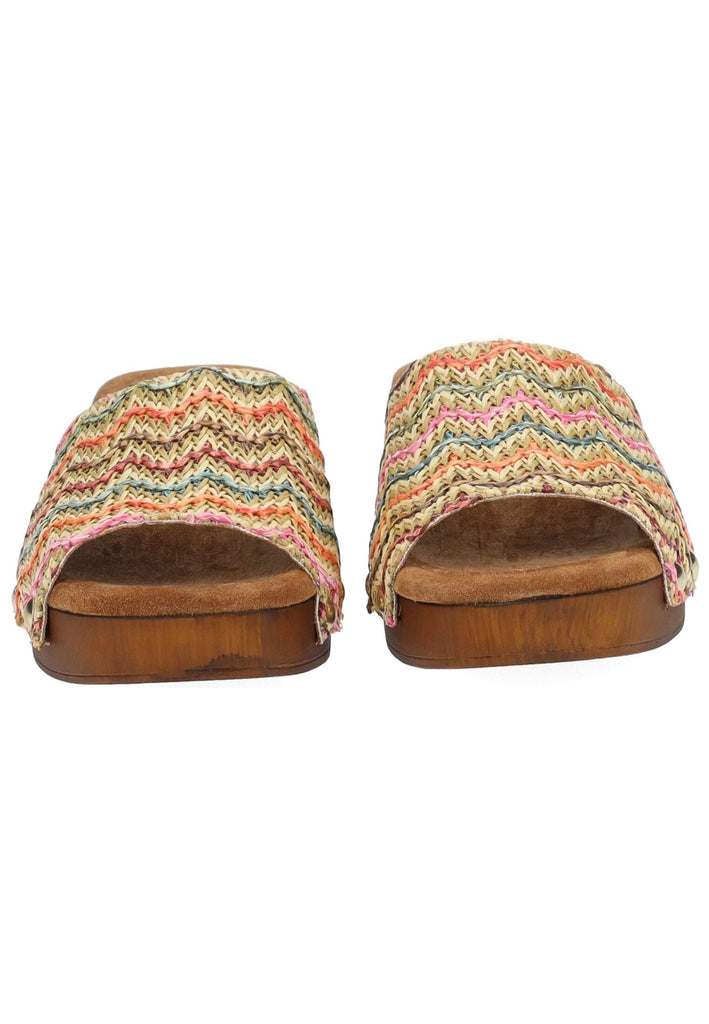 Lazamani Pantoletten Leder/Synthetik Multi - surf4shoes