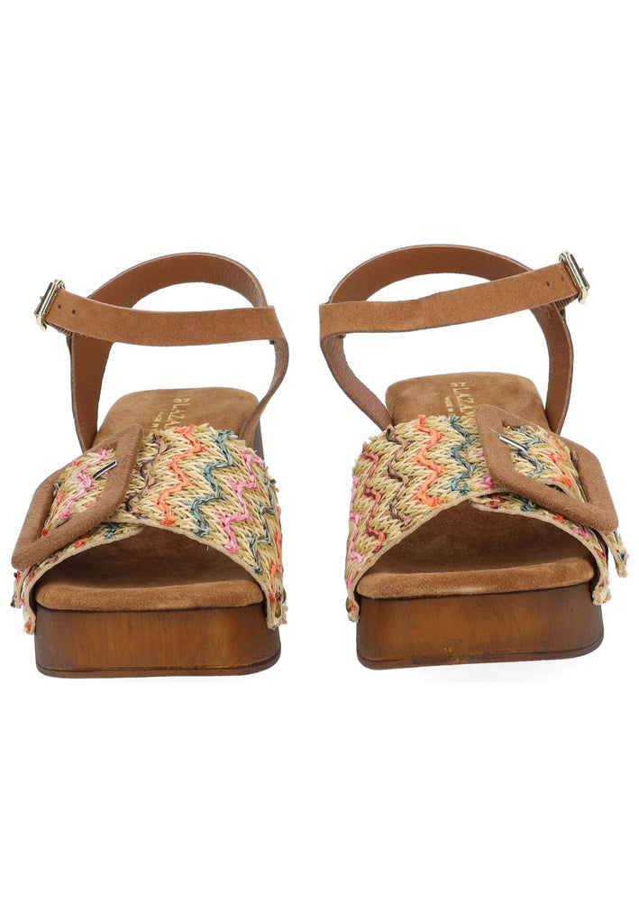 Lazamani Sandalen Veloursleder/Textil Multi - surf4shoes