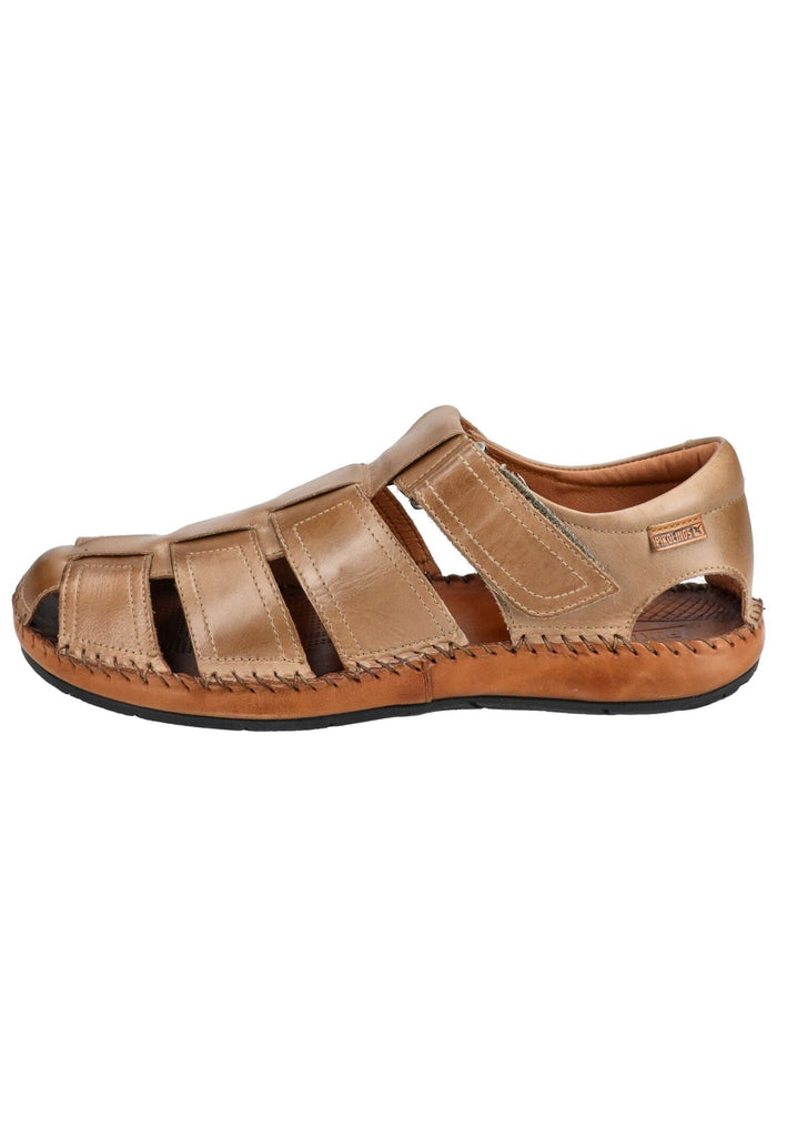 Pikolinos Halbschuhe Leder Hellbraun - surf4shoes