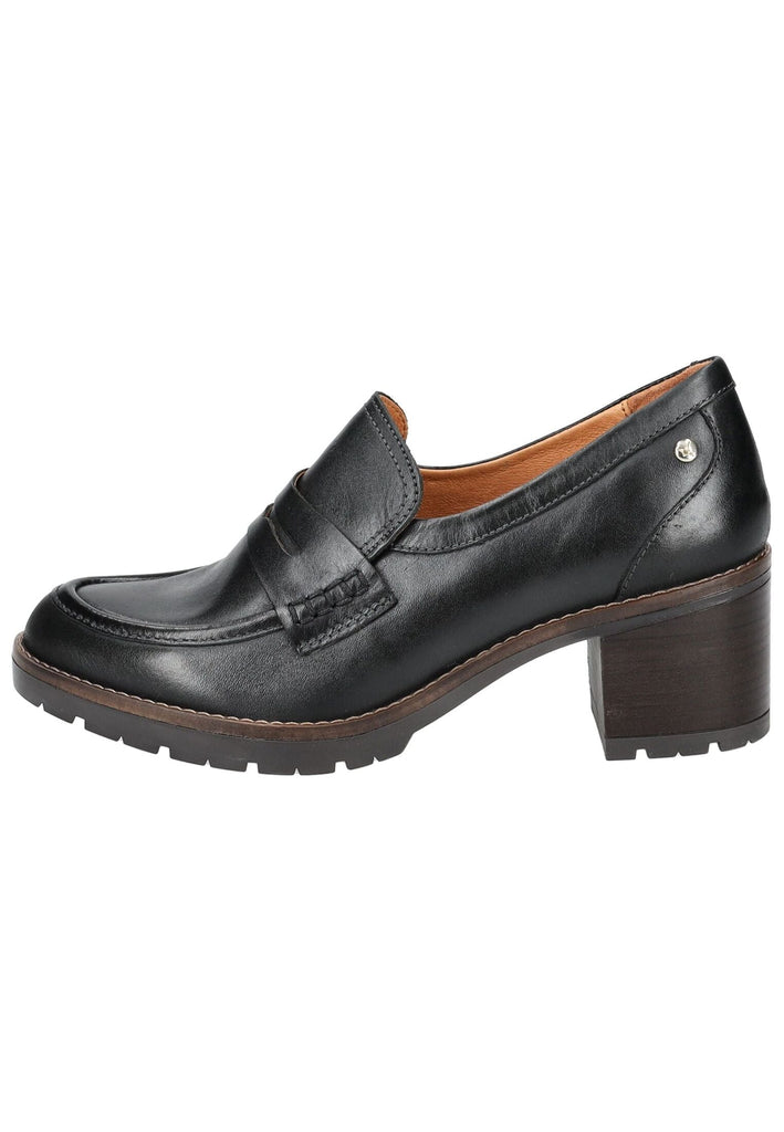 Pikolinos Pumps Leder Schwarz Kombi - surf4shoes