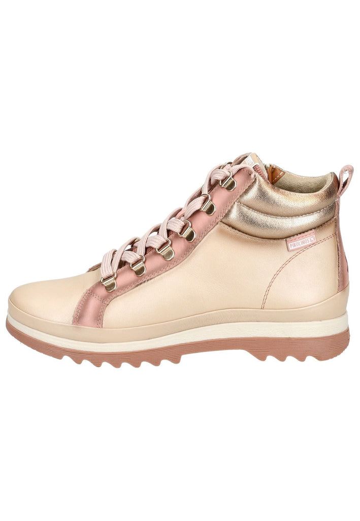 Pikolinos Stiefelette Leder Beige - surf4shoes