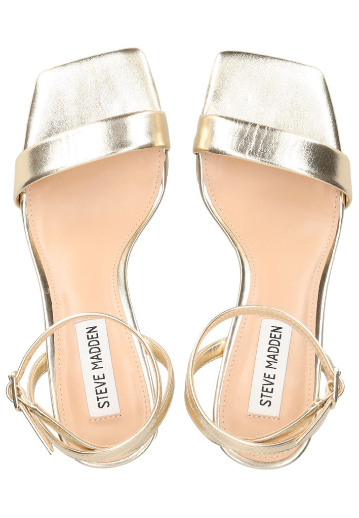 Steve Madden Sandalen Lederimitat Gold - surf4shoes