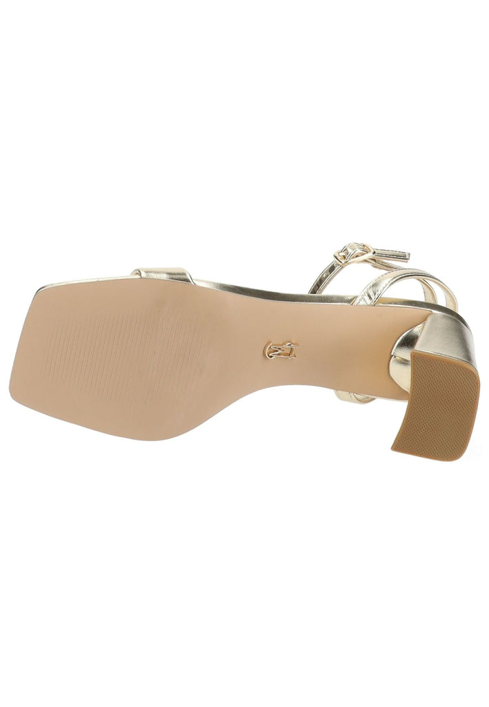 Steve Madden Sandalen Lederimitat Gold - surf4shoes