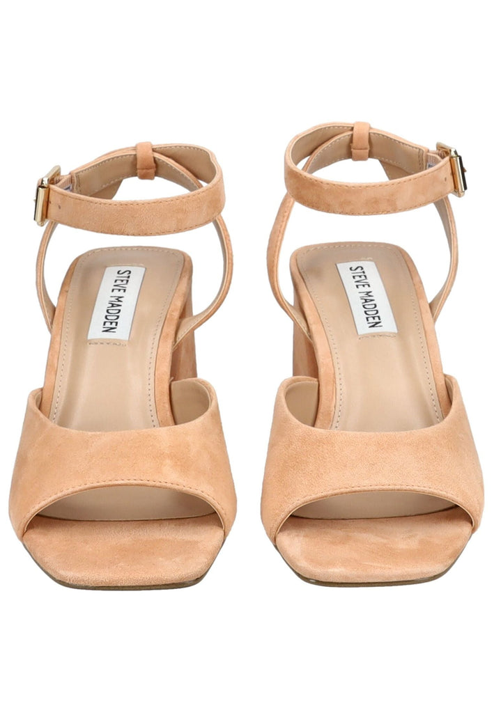 Steve Madden Sandalen Veloursleder Peach - surf4shoes