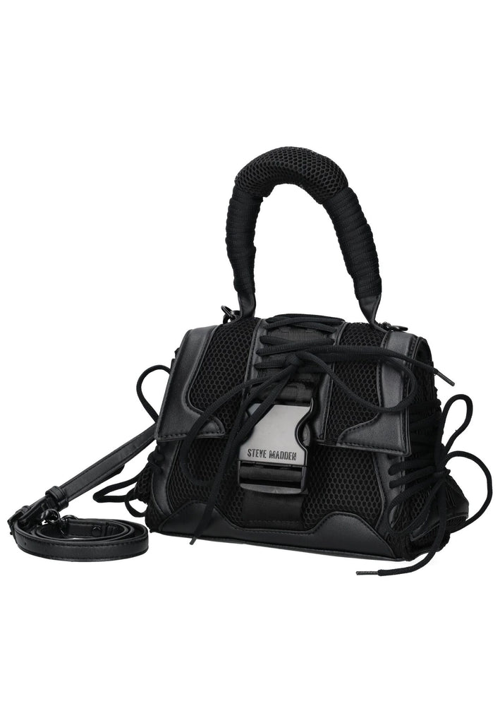 Steve Madden Taschen Lederimitat/Textil Schwarz - surf4shoes